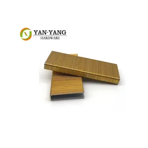 Yanyang vente pistolet à air comprimé agrafes canapé broche clou série 80 agrafe en fil industriel pour clous de meubles d'ameublement 8010