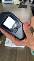 Alcoholímetro Portátil de Alta Precisión con Aviso por Voz y Pantalla de Doble Unidad, Detector de Conducción Bajo los Efectos del Alcohol para la Seguridad en el Automóvil