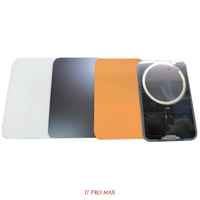 Kaca Belakang iPhone 17 Pro Max Air Dengan Bingkai Bezel Pelat Logam Cincin Magnet