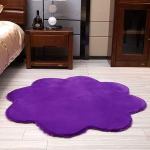 Usine directe fausse fourrure moelleux fausse fourrure <span class=keywords><strong>de</strong></span> <span class=keywords><strong>lapin</strong></span> <span class=keywords><strong>tapis</strong></span> <span class=keywords><strong>tapis</strong></span> enfant <span class=keywords><strong>tapis</strong></span> conceptions <span class=keywords><strong>forme</strong></span> <span class=keywords><strong>tapis</strong></span> pour salon - Product Image 3