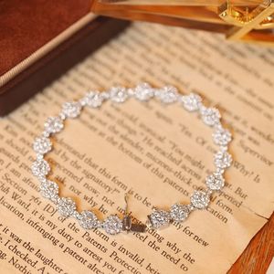 Brazalete de Diamantes Naturales de Lujo Xinfly de 4.32CT, PT850, Alta Calidad, Brazalete Completamente Adornado con Diamantes, Excelente Relación Calidad-Precio - Product Image 5