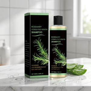 Shampoo épaississant à la rosemary – Soin capillaire botanique nourrissant, hydratant et volumisant, directement de l'usine - Product Image 1