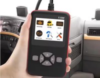 Escáner de Diagnóstico V500 Obd2, Herramienta de Diagnóstico para Vehículos, Escáner para Camiones y Automóviles, Lector de Códigos de Error del Motor con Función de Reinicio y Eliminación de Mensajes