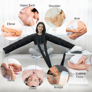 Massaggiatore per Braccia a Compressione d'Aria a 8 Camere Elettrico CE Xiamen Weiyou Macchina per Massaggio Linfodrenante per la Circolazione della Parte Superiore del Corpo - Product Image 2