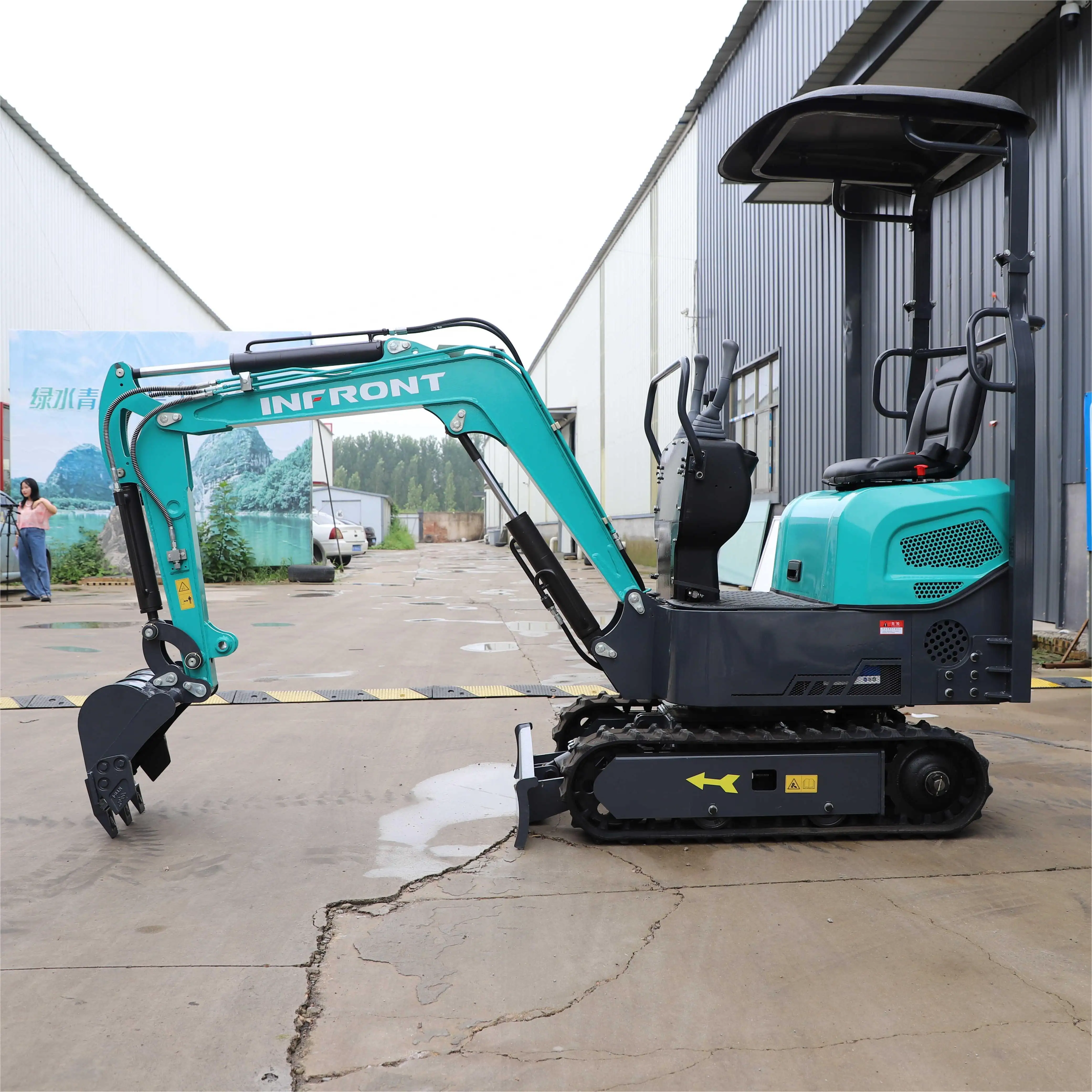 CE EPA Crawler Mini bagger 1 Tonne 2 Tonne 3 Tonnen Mini bagger Mini bagger Bagger Bagger Eimer zu verkaufen