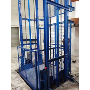 <span class=keywords><strong>Lift</strong></span> Barang Hidrolik Rel Pandu Dinding untuk Gudang Kecil, <span class=keywords><strong>Lift</strong></span> Penyimpanan Vertikal - Product Image 1