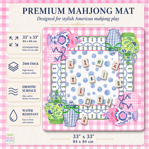 Thảm chơi bài Mahjong Poker cao cấp, hiện đại, hình vuông, đặt hàng số lượng lớn, có thể gấp gọn, thân thiện với môi trường, bền, chống trơn trượt, chống thấm nước, chống tĩnh điện - Product Image 6
