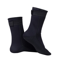 Chaussettes de plongée en néoprène de 3 mm pour hommes et femmes, résistantes au froid, imperméables, pour la plage et la natation, sports nautiques, modèle DQL-009, tailles 30-45