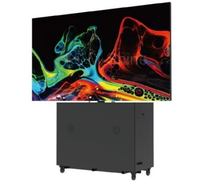Afficheur numérique intelligent LED 2K/4K 108 pouces COB tout-en-un à levage et pliage automatiques pour extérieur, ascenseurs, métros et magasins de détail