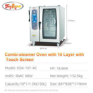 Điện đối lưu Combi lò Combi Lò hơi thương mại Combi lò điện - Product Image 4