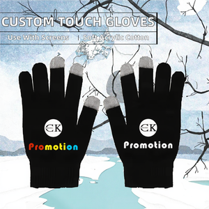 Guantes de Invierno Personalizados con Logotipo, de Acrílico y Algodón, con Pantalla Táctil, Estilo Sencillo, Cálidos, para Ciclismo, Esquí, Pesca, Actividades al Aire Libre - Product Image 2