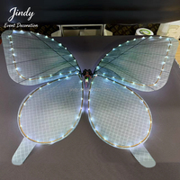 JINDY Nouveauté : Décoration Papillon Bionique Populaire pour Mariages Romantiques, Spectacles et Ambiance Festive
