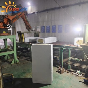 Supergold vật liệu xây dựng nhôm lá phải đối mặt với Len khoáng sản tấm cách nhiệt cho bức tường rèm - Product Image 5