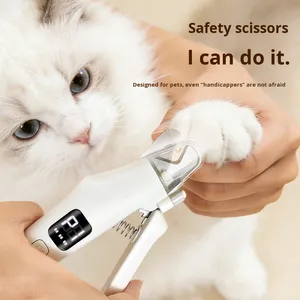 टाइप सी रिचार्जेबल बैटरी के साथ दो-इन-एक पालतू नाखून क्लिपर्स और ग्राइंडर प्रकार सी रिचार्जेबल बैटरी के लिए एलईडी लाइट - Product Image 4