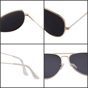 Lunettes de soleil crapaud polarisées conduite <span class=keywords><strong>Vintage</strong></span> classique Lunettes de soleil à monture métallique <span class=keywords><strong>double</strong></span> pont Usine Lunettes de soleil UV400 <span class=keywords><strong>Vintage</strong></span> classique - Product Image 6