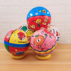 Pelota de Juguete de Plástico de 8.5 Pulgadas con Diseño de Dibujos Animados para Niños de Jardín de Infancia, Pelota de Goma Inflable Gruesa para Niños de 4 a 14 Años - Product Image 1