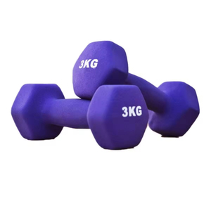 Bán Buôn Trọng Lượng Nhỏ 0.5Kg 1-10Kg Màu Vinyl Lục Giác Quả Tạ Vinyl Tráng Quả Tạ Biểu Tượng Tùy Chỉnh Quả Tạ Thiết Lập - Product Image 4