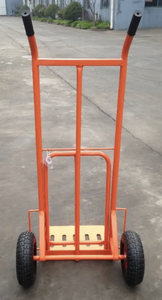 दो पहिया स्टेनलेस स्टील के गोदाम के साथ 150 किलोग्राम भार क्षमता के साथ भार क्षमता, ट्रक फोल्डिंग ट्रॉली गुड़िया - Product Image 4