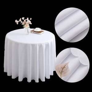 2026 Custom Beige <b>Round</b> <b>Table</b> Cloths 132 Inch <b>Round</b> <b>Tablecloth</b> <b>for</b> Wedding - Product Image 3