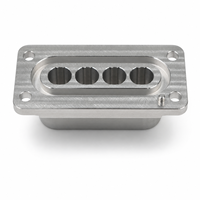 Pièces usinées de précision pour plaques de préhenseur robotique et d'effector final, en aluminium sur mesure, avec une qualité constante