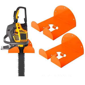 Organisateur d'outils mural en métal durable et peu encombrant et kit d'installation - <span class=keywords><strong>pour</strong></span> tondeuses à gazon, débroussailleuses et équipements <span class=keywords><strong>de</strong></span> <span class=keywords><strong>jardin</strong></span> - Product Image 1