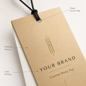 Étiquettes suspendues en papier de luxe personnalisées avec logo, texte texturé <span class=keywords><strong>or</strong></span> <span class=keywords><strong>champagne</strong></span>, étiquettes de marque de vêtements, étiquettes de <span class=keywords><strong>prix</strong></span> pour vêtements, cordon noir, vente en gros - Product Image 3