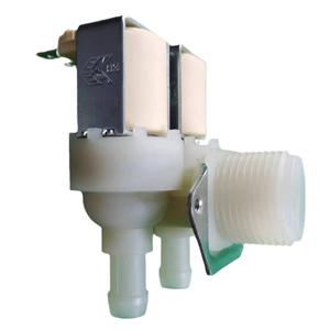 Vanne solénoïde d'entrée d'eau en nylon à commande électrique verticale à deux voies de style européen pour lave-linge - Product Image 5