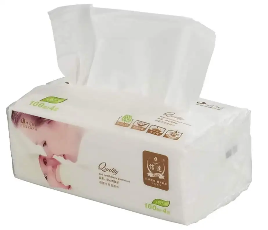 Wholesale Custom Facial Soft Pack Wrapping Tissue Paper For Household and Commercial Use