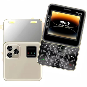 Teléfono Móvil Retro Plegable I15 Pro con Doble SIM, Compatible con Varios Idiomas, Regalo para Estudiantes Mayores - Product Image 1