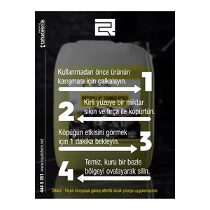 รอยัลเคม น้ำยาทำความสะอาดภายในรถยนต์ สูตรเข้มข้น 5 กก. สำหรับล้างรถ - Product Image 6