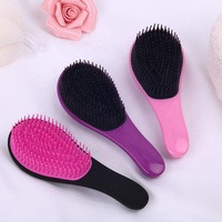 Vente en gros brosse à cheveux démêlante professionnelle bouclée droite sèche pour cheveux mouillés Massage du cuir chevelu sans douleur démêlant pour femmes enfants