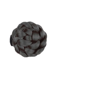 Perruque chignon neuf fleurs en queue de cheval, en fibre haute température, faite à la main pour femme, style coiffure arrière volumineuse - Product Image 2