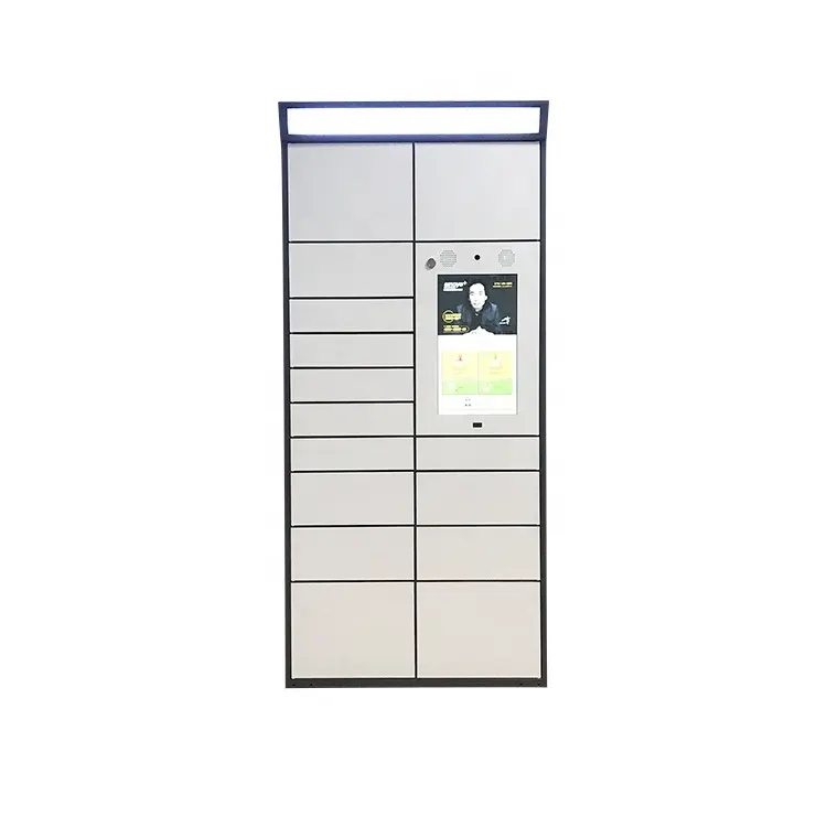 Custom Parcel Locker Smart Outdoor Logistic Delivery Parcel Click and Collect Locker Amazon Locker for express company