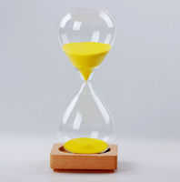 Horloge de sable décorative moderne, minuterie de sable 3 min 5min 15min 60min, sablier écologique fabriqué