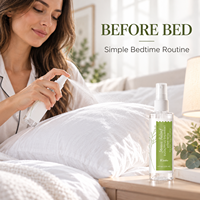 Brume de sommeil à la lavande naturelle pour oreillers, linge de maison et aromathérapie d'ambiance, apaisante et relaxante, vente en gros OEM
