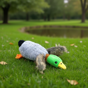 Juguete de Peluche Yommy, Pato Salvaje de 26 cm, Juguete Masticable para Mascotas - Product Image 3
