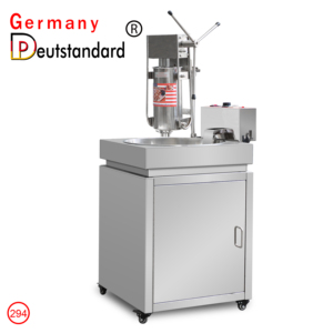 Sanck thực phẩm xe tải thương mại churro Bộ máy với nồi chiên <span class=keywords><strong>CHURROS</strong></span> giỏ tủ máy làm để bán - Product Image 4