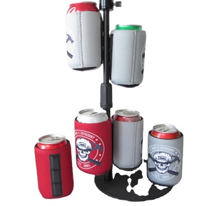Strong 4mm Neoprene Magnetic Can Cooler Sleeves 12 oz Heavy-Duty Magnets Reliable Neoprene S-Cooler Bags - Product Image 5