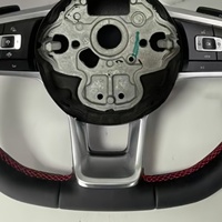 Volant en cuir véritable avec commandes au volant pour Volkswagen VW Passat Golf 7 MK7 Mk7.5 Polo Tiguan Jetta GTI, très demandé