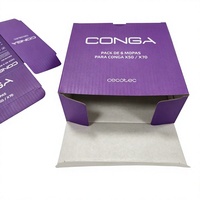 Caja de Regalo Plegable Rígida de Cartón Corrugado Moderno, Impresión de Logotipo Personalizada, Impresión UV, Grabado en Relieve, Materiales Reciclados, Embalaje Cosmético