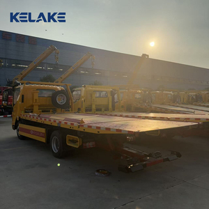 Yellow Tow <b>Truck</b> 20 Ton <b>Flatbed</b> Wrecker Diesel Manual Transmission New - Product Image 6