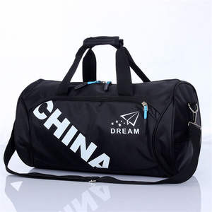 Bolsa Deportiva Personalizada de Gimnasio, con Logotipo Personalizado, Impermeable, Plegable, de Material Oxford, para Viajes, para Hombre y Mujer, Color Rosa - Product Image 3