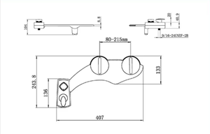 Ultra-Slim <strong>Shattaf</strong> Toilet Bidet Attachment Non-Electric Self-Control Water Sprayer Easy Manual Installation for Bathroom ABS - Product Image 4