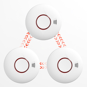 Détecteur de fumée Zigbee <span class=keywords><strong>JBE</strong></span> avec batterie 10 ans, module sans fil, capteur photoélectrique, télécommande, alarme 85 dB, certifié CE - Product Image 4