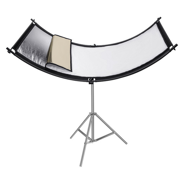 4 Color 66x180cm Photography Arclight Curved Reflector Eyelighter Photo Light Diffuser U Shaped Reflector for Studio Photography