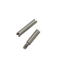 Assemblages en acier inoxydable usinés CNC haut de gamme, composants rainurés durables, prototypage rapide par électroérosion à fil, galvanoplastie