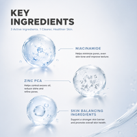 Sérum à la niacinamide 15% Formule avancée pour l'équilibre de la peau Sérum pour le visage qui affine la peau, minimise les pores et éclaircit le teint