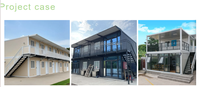 Conteneur de stockage de 20 pieds étanche pour villa, bureau ou bâtiment, avec panneaux sandwich EPS, certifié CE ISO, alimenté à l'énergie solaire et écologique