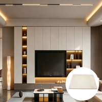 Panel Dinding Interior PVC Modern Antibakteri, Papan Dekoratif Tahan Air Tahan Api, Pelapis Dinding Kamar Mandi Hotel Dapur 5 Tahun