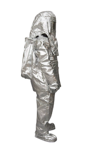 Uniforme de <span class=keywords><strong>pompier</strong></span> de sécurité professionnel, combinaison d'entrée de feu Anti-Radiation à 1000 degrés - Product Image 2